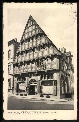 AK Oldenburg i. O., Altes Haus Degode