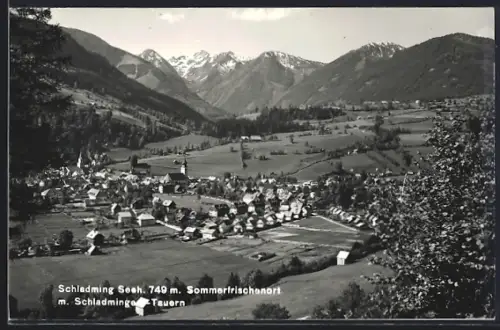 AK Schladming, Teilansicht mit Schladminger-Tauern