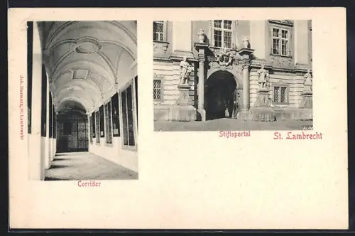 AK St. Lambrecht, Stiftsportal, Corridor