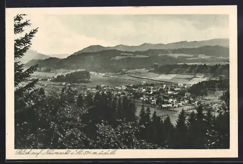 AK Neumarkt i. St., Blick auf den Ort
