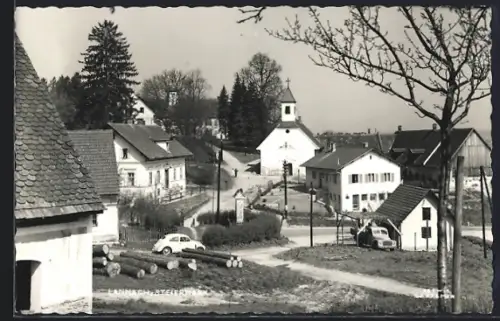 AK Lannach, Teilansicht mit Blick zur Kirche