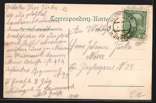 AK Strimitzen bei Neumarkt i. St., Totalansicht