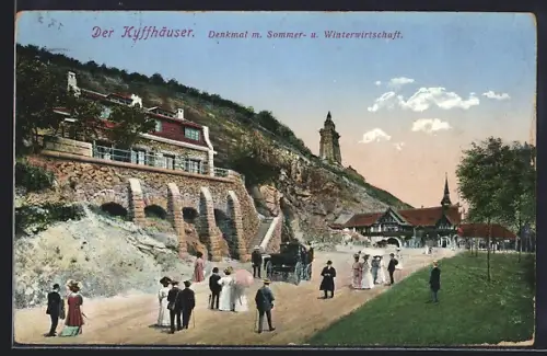 AK Kyffhäuser, Denkmal, Sommer- und Winterwirtschaft