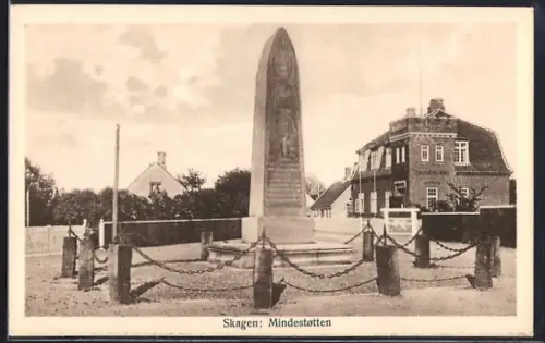 AK Skagen, Mindestøtten