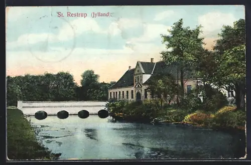 AK St. Restrup /Jylland, Uferpartie
