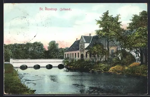 AK St. Restrup /Jylland, Uferpartie