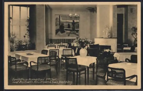 AK Kolding, Saxildhus Konditori 1ste Sal, ved Bertram Knudsen & Søn