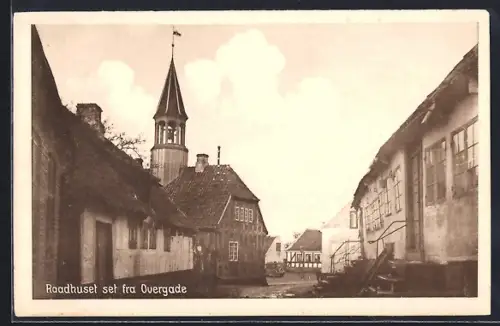 AK Overgade, Raadhuset set fra Overgade