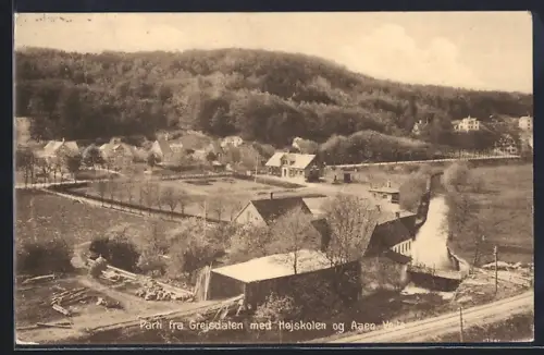 AK Vejle, Parti fra Greisdalen med Højskolen of Aaen