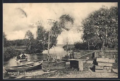 AK Aagabe, Aagabe ved Arresø