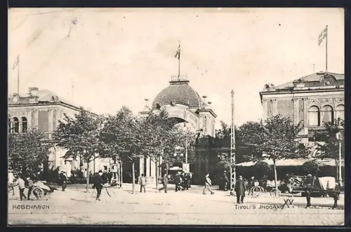 AK Kobenhavn, Tivoli's Indgang