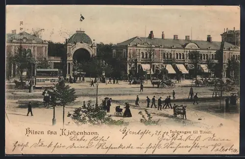 AK Kjøbenhavn, Indgangen til Tivoli