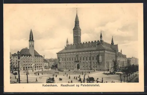AK København, Raadhuset og Paladshotellet