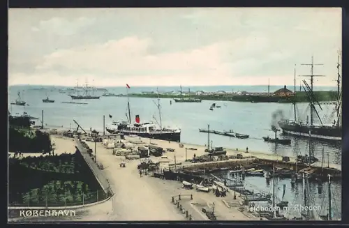 AK Kobenhavn, Toldboden m. Rheden, Hafenpartie