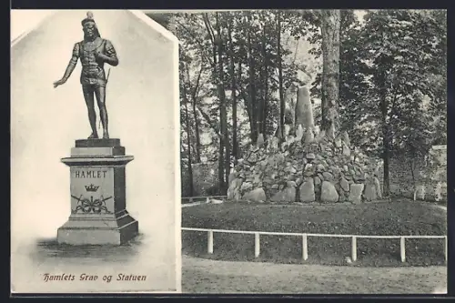 AK Helsingør, Hamlets Grav og Statuen