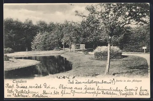 AK Tondern, Partie in den Anlagen