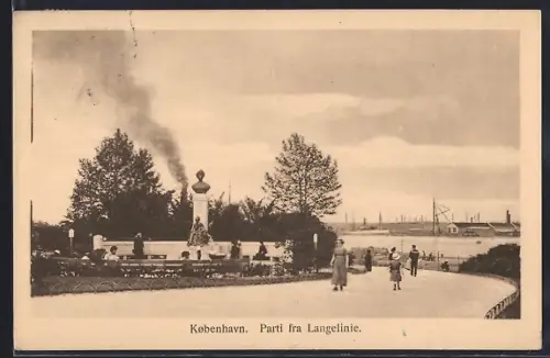 AK København, Parti fra Langelinie