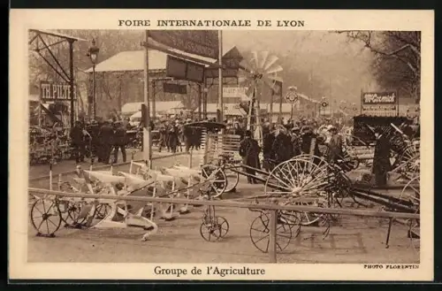 AK Lyon, Foire International de Lyon, Groupe de l`Agriculture