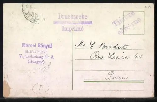 AK Ruhende Schnitter, ungarische Männer beim Frühstück