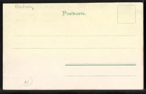 Lithographie Porträt eines Mannes mit Monokel, No. 4, Graf, 40 Ahnen...