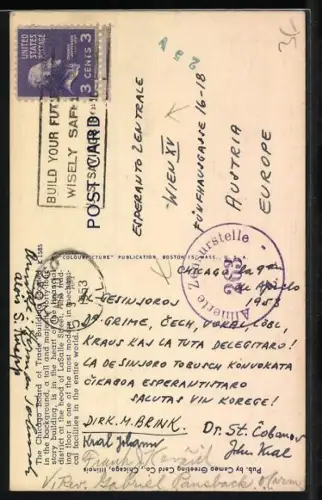 AK Chicago, IL, LaSalle Street lokkong South