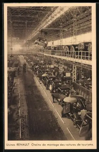 AK Usines Renault, Chaine de montage