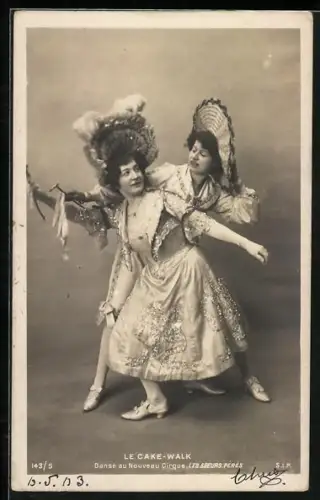 AK Le Cake-Walk, Dansé au Nouveau Cirque