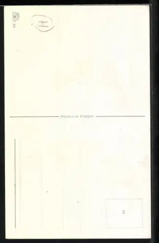 AK Hund mit Boxhandschuhe im Ring, Boxen