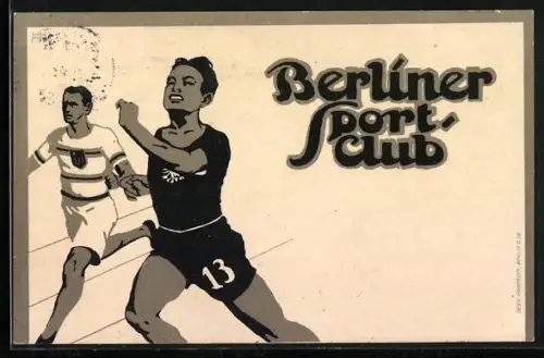 AK Berlin, Leichtathleten des Berliner Sportclubs beim Sprint