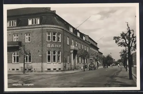 AK Höganäs, Storgatan med Bank
