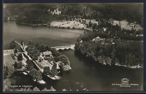 AK Langbron, Flygfoto av Langbron