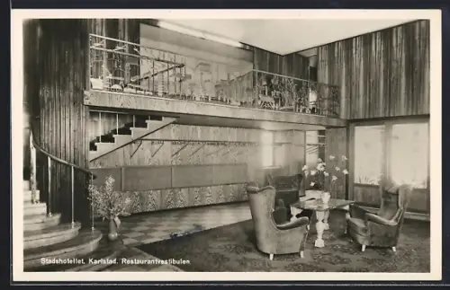 AK Karlstad, Restaurantvestibülen