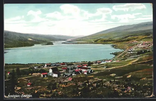 AK Aredalen, Gesamtansicht aus der Vogelschau