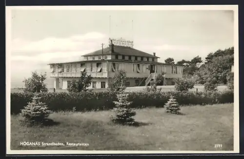 AK Höganäs, Strandbaden, Restauranten