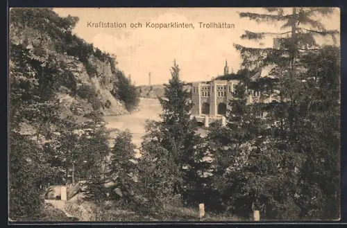 AK Trollhättan, Kraftstation och Kopparklinten