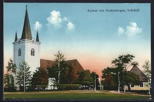 AK Svärdsjö, Kyrkan och Sockenstugan
