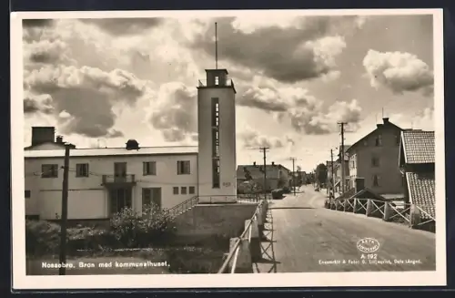 AK Nossebro, Bron med kommunalhuset