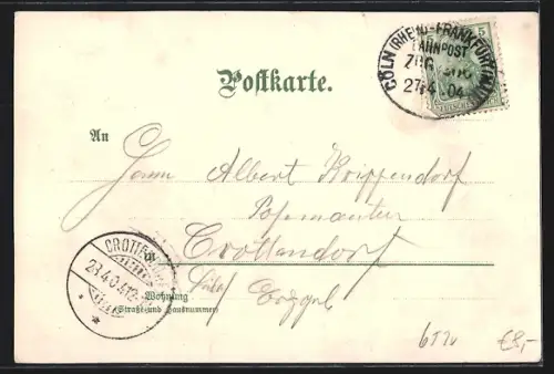 Lithographie Bingen / Rhein, Burg, Kirche, Rheinlandschaft
