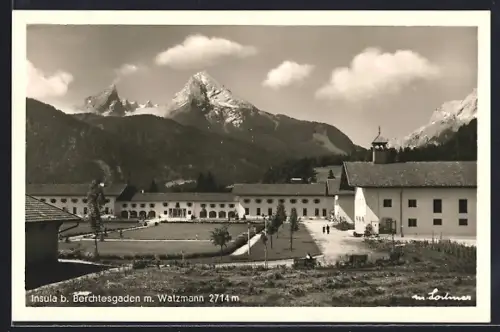 AK Berchtesgaden, Insula, Watzmann