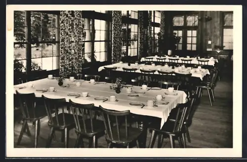 AK Berchtesgaden-Schönau, Mütterheim Malterlehen, Speisesaal