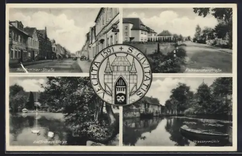 AK Vechta, Cafe Welpe, Strasse, Falkenrotterstrasse