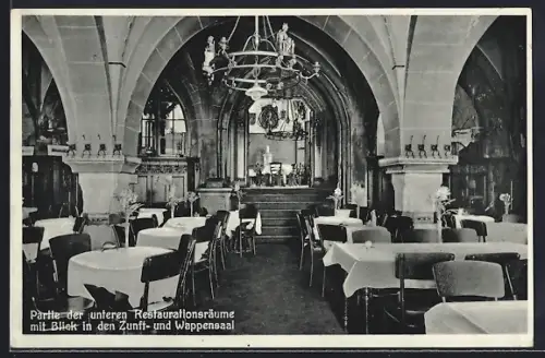 AK Mainz, Gasthaus Heilig Geist am Ad. Platz, Inh. Eduard Eigner