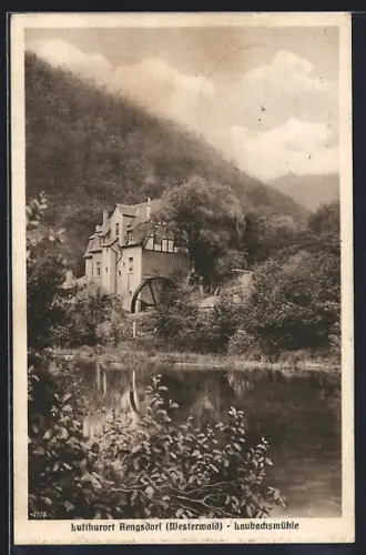 AK Rengsdorf / Westerwald, Motiv der Laubachsmühle