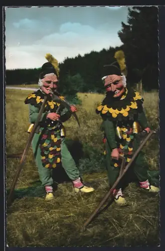 AK Lenzkirch, Lenzkircher Dengele zu Fasching