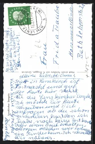 AK Lenzkirch, Lenzkircher Dengele zu Fasching