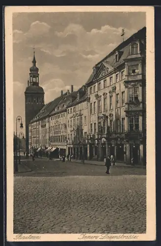 AK Bautzen i. Sa., Innere Lauenstrasse