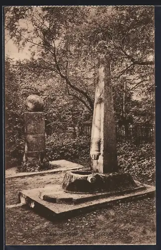 AK Chorin, Kloster, Friedhof