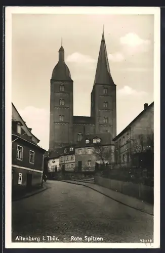 AK Altenburg / S.-A., Rote Spitzen