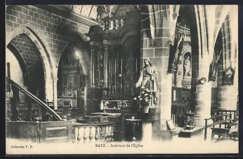 AK Batz, Intérieur de l`église