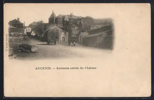 AK Ancenis, Ancienne entrée du Château